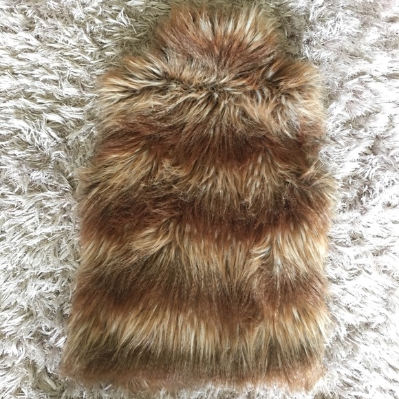 BB Dakota Jack Ombré Fur Vest Size Small - Picture 5 of 5